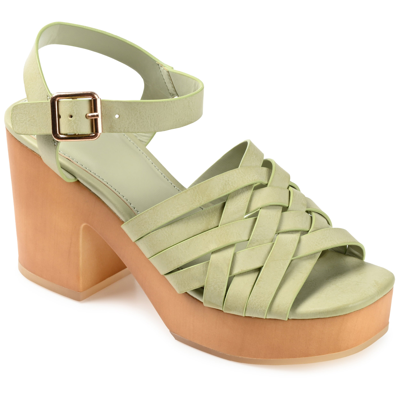 Journee Collection Collection Women's Tru Comfort Foam Addisyn Pump In Green
