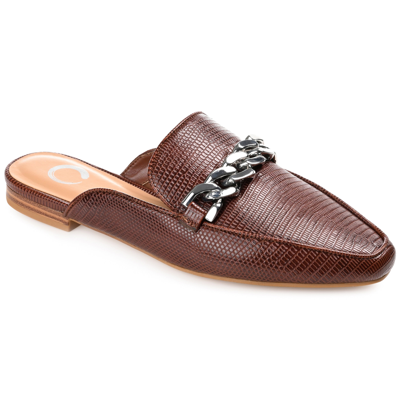 Shop Journee Collection Collection Women's Tru Comfort Foam Hazina Mule In Brown