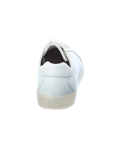 Shop French Connection Grove Leather Sneaker In White