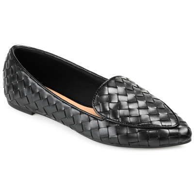 Journee Collection Collection Women's Tru Comfort Foam Misty Flat In Black