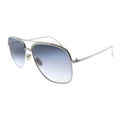 Shop Victoria Beckham Vb 200s 040 57mm Womens Square Sunglasses In Blue