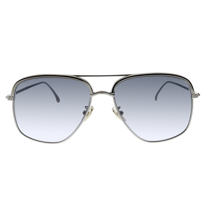 Shop Victoria Beckham Vb 200s 040 57mm Womens Square Sunglasses In Blue