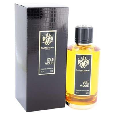 Shop Mancera 541572 4 oz Gold Aoud Eau De Parfum Spray Unisex