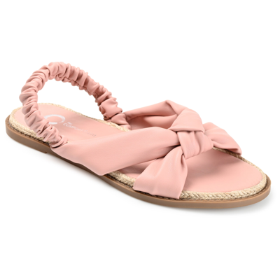 Journee Collection Collection Women's Kiandra Sandal In Pink