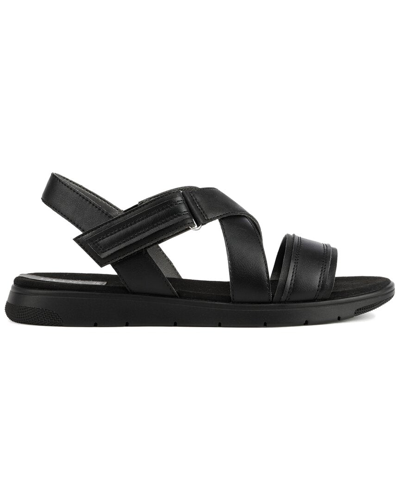 Shop Geox D Dandra Sandal In Black