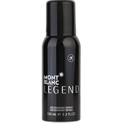Shop Mont Blanc 290523 Legend Deodorant Spray - 3.3 oz In Black
