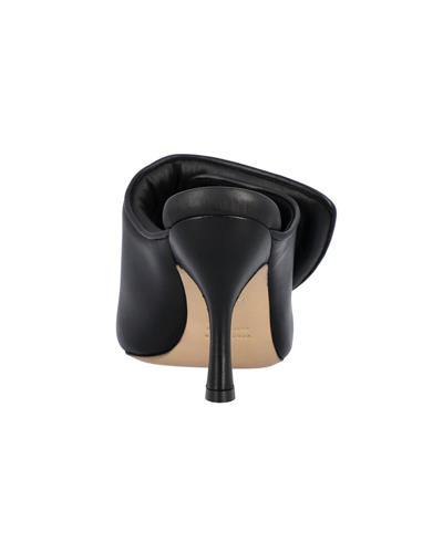 Gia Borghini Couture Leather Sandal In Black