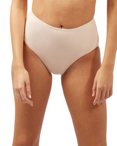 Shop Andie The Last Splash High Waisted Bottom In Brown
