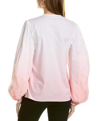 Shop Dorothee Schumacher Rising Freshness Blouse In Pink