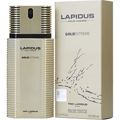 Shop Ted Lapidus 290702 Lapidus Pour Homme Gold Extreme Eau De Toilette Spray - 3.3 oz