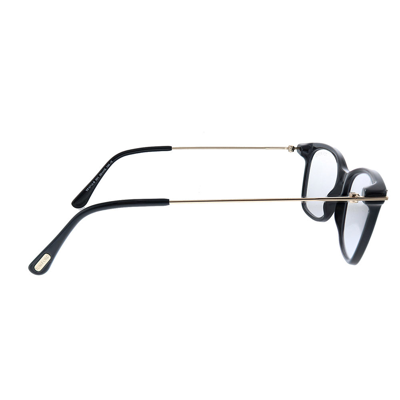Tom Ford Ft 5712-b 001 50mm Womens Square Eyeglasses 50mm In Black