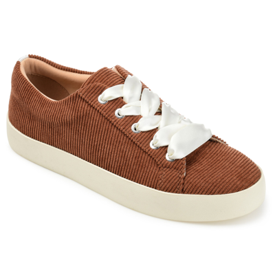 Shop Journee Collection Collection Women's Tru Comfort Foam Kinsley Sneaker In Brown