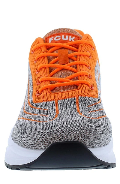 Shop French Connection Crew Athletic Sneaker In Orange