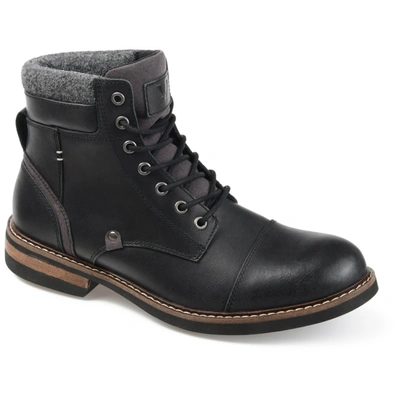 Shop Territory Yukon Cap Toe Ankle Boot In Black