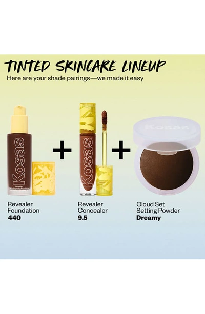 Kosas Revealer Skin-improving Foundation Spf25 With Hyaluronic Acid And Niacinamide Rich Deep Neutral 440  In Rich Deep Neutral 440