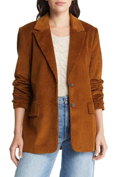 Treasure & Bond Knit Blazer In Brown Temple | ModeSens