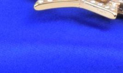 Shop Valentina Rangoni Sensuale Star Pointed Toe Pump In Royal Raso Fine Stretch