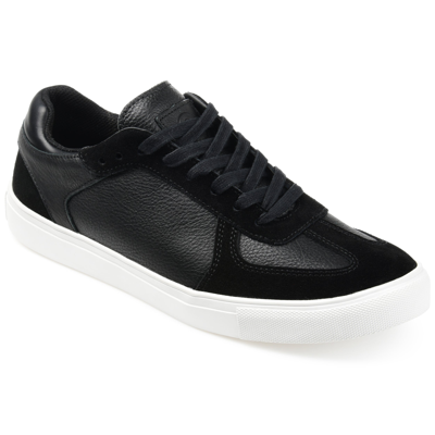 Shop Thomas & Vine Gambit Casual Leather Sneaker In Black