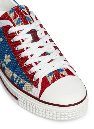 Shop Valentino Beaded Star Sneakers