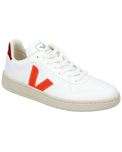 Shop Veja V-10 Canvas Sneaker In White