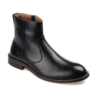 Shop Thomas & Vine Faust Plain Toe Ankle Boot In Black