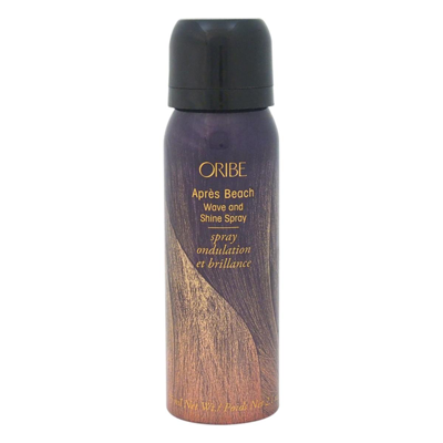 Shop Oribe U-hc-7380 2.1 oz Unisex Apres Beach Wave & Shine Hair Spray In Black