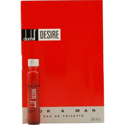 Shop Alfred Dunhill 147460 Desire Edt Vial On Card In Red