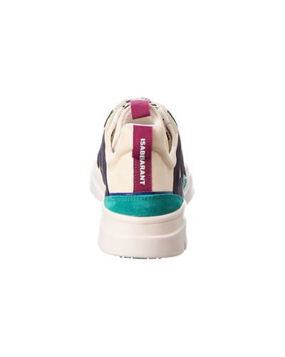 Isabel Marant Kindsay Story Suede Sneaker In Multi