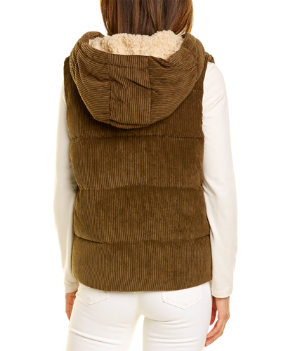 Shop Unreal Fur Berkeley Vest In Brown