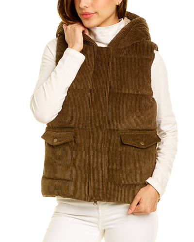 Shop Unreal Fur Berkeley Vest In Brown