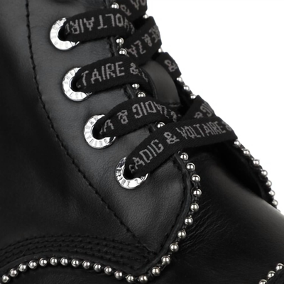 Shop Zadig & Voltaire Joe Smooth Boots In Black