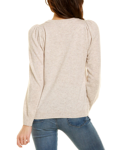 Shop Splendid Rosalia Wool-blend Sweater In Grey