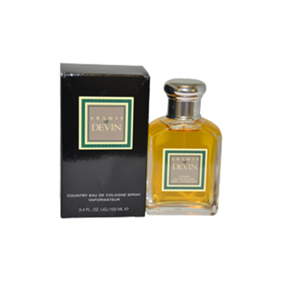 Shop Aramis M-3653  Devin By  For Men - 3.4 oz Edc Cologne  Spray - Gentlemans Collection In Yellow