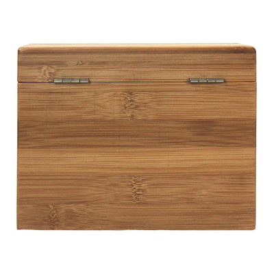 Shop Oceanstar Bamboo Recipe Box With Divider In Multi