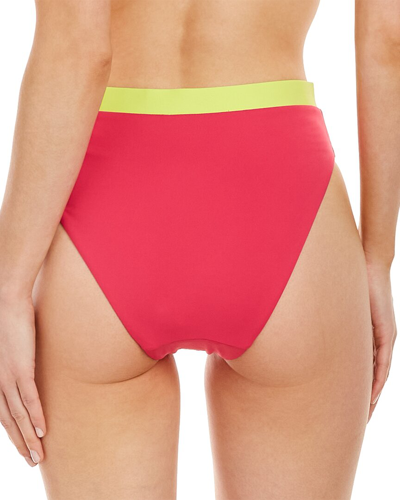 Shop Andie The Banded Bottom In Pink