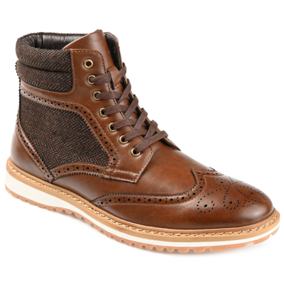 Vance Co. Vance Co . Harlan Wingtip Ankle Boot In Brown