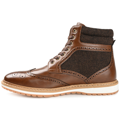 Vance Co. Vance Co . Harlan Wingtip Ankle Boot In Brown