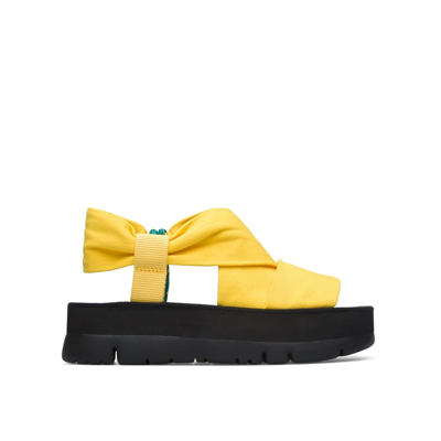 Shop Camper Sandals Women  Oruga Up In Yellow