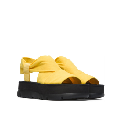 Shop Camper Sandals Women  Oruga Up In Yellow