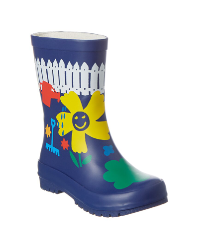 Shop Stella Mccartney Rain Boot In Blue