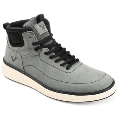 Shop Territory Roam High Top Sneaker Boot In Grey