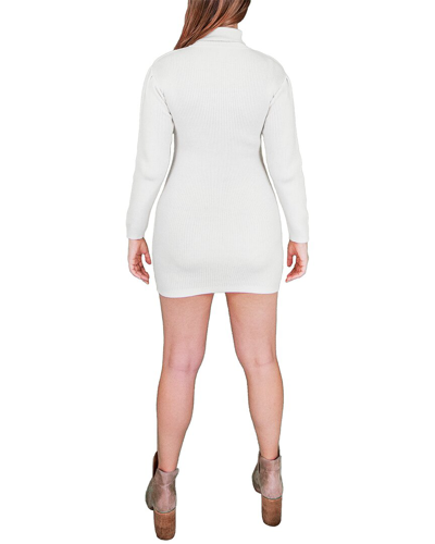 Shop Area Stars Puff-sleeve Sweaterdress In White