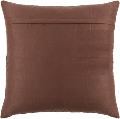 Shop Surya Sheffield Sfd-001 20"h X 20"w Pillow Kit In Brown