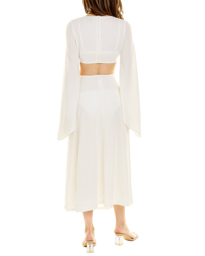 Shop Sonya Majestic Knit Maxi Dress In White
