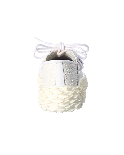 Shop Giuseppe Zanotti Urchin Leather Sneaker In White