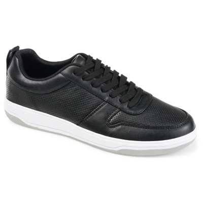 Shop Vance Co. Ryden Casual Perforated Sneaker In Black