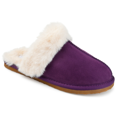 Shop Journee Collection Collection Women's Tru Comfort Foam Delanee Slipper In Purple