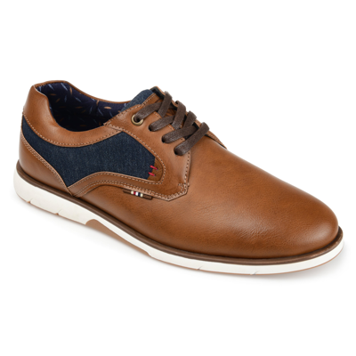Shop Vance Co. Fritz Casual Dress Shoe In Brown