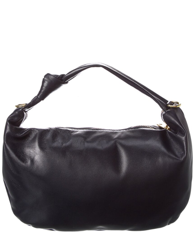 Shop Persaman New York Camille Leather Shoulder Bag In Black