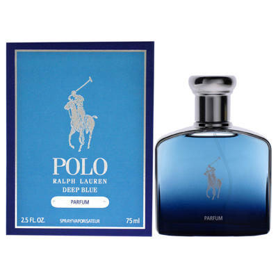Shop Ralph Lauren Polo Deep Blue By  For Men - 2.5 oz Parfum Spray